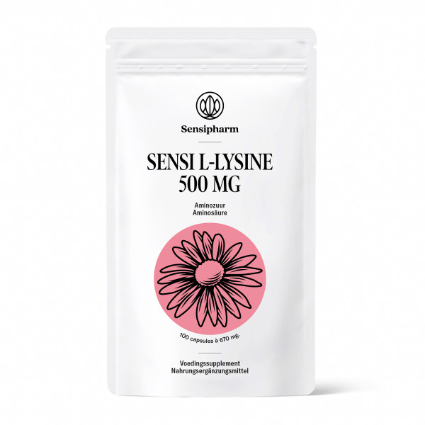 L-Lysine capsules | Highest quality 500 mg